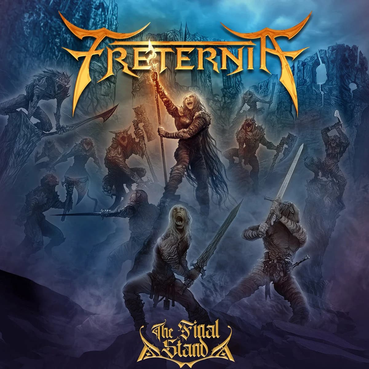 Freternia Swedish melodic power metal band artwork