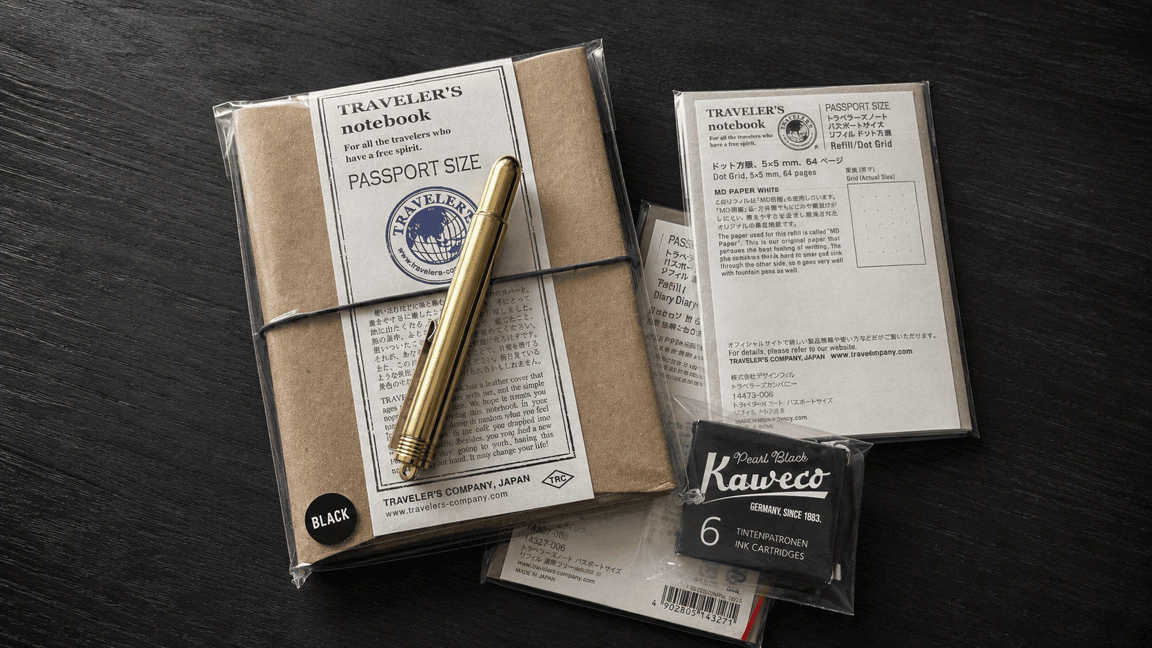Travelers notebook Passport sized